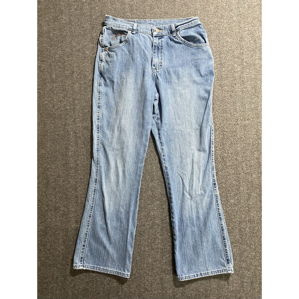 Lee Women's Instantly Slims Classic Straight Leg Jeans Size 8 S